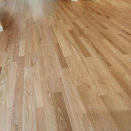 After-  Refinishing with Bona Natural Seal and three coats of Bona HD Traffic