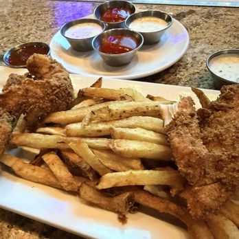 Copper River Restaurant & Bar - Chicken tenderloins with fries - American Near Me - Hillsboro, Oregon