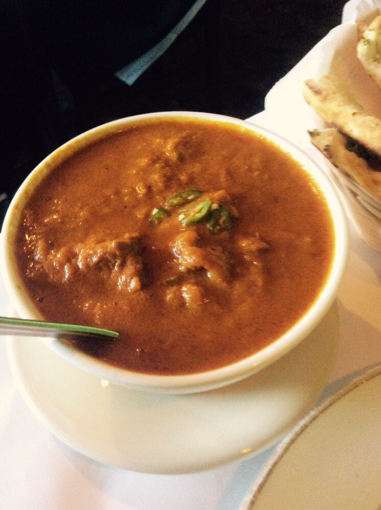 Order Lamb Phaal food online from Utsav Indian Cuisine store, Vernon on bringmethat.com