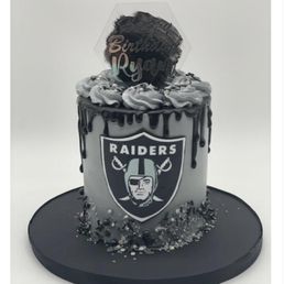 Raider Birthday Cake Raider Birthday Cake