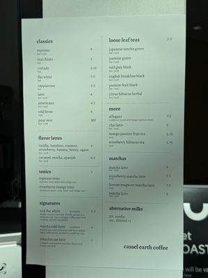 Menu photo 6 Cassel Earth Coffee Irvine, CA Menu photo 6 Cassel Earth Coffee Irvine, CA