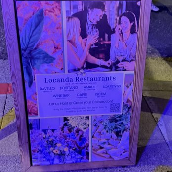 Locanda Sorrento - Post board outside - Italian Near Me - Campbell, California Locanda Sorrento - Post board outside - Italian Near Me - Campbell, California
