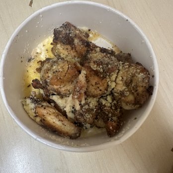 Enzo's Pizza - Garlic Parmesan wings, we couldn't even eat them. Too greasy and too much Parmesan - Pizza Near Me - Durham, North Carolina Enzo's Pizza - Garlic Parmesan wings, we couldn't even eat them. Too greasy and too much Parmesan - Pizza Near Me - Durham, North Carolina