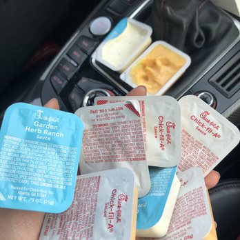 Chick-fil-A - Chick fil a sauce (they hooked it up for two people) - Fast Food Near Me - Tukwila, Washington Chick-fil-A - Chick fil a sauce (they hooked it up for two people) - Fast Food Near Me - Tukwila, Washington