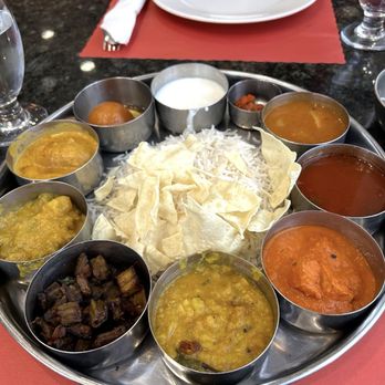 Saravana Palace - Thali - Vegetarian Near Me - Fairfax, Virginia