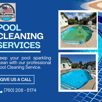 McCormac Pool Service & Repair - Pool & Hot Tub Service Near Me - Fallbrook, California