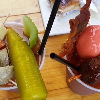 Hunkerdown Hideaway - Sunday morning loaded bloody Marys! - Dive Bars Near Me - Cocoa Beach, Florida Hunkerdown Hideaway - Sunday morning loaded bloody Marys! - Dive Bars Near Me - Cocoa Beach, Florida