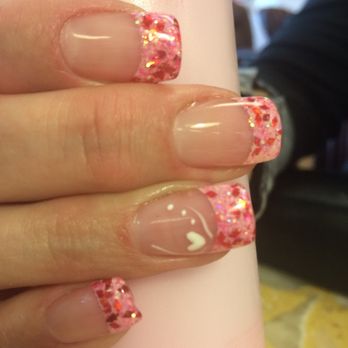 Nice Nails - Pink and sparkles... what more could a girl want? - Nail Salons Near Me - Fort Collins, Colorado Nice Nails - Pink and sparkles... what more could a girl want? - Nail Salons Near Me - Fort Collins, Colorado