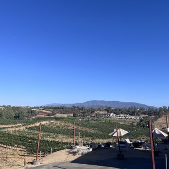Halter Ranch Temecula - The view from the back of the tasting room. - Wine Tasting Room Near Me - Temecula, California