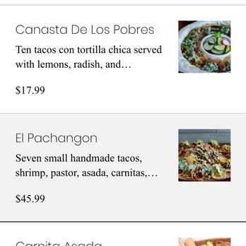 Desvelados - The menu price on Yelp before they changed it - Mexican Near Me - Glendale, California Desvelados - The menu price on Yelp before they changed it - Mexican Near Me - Glendale, California