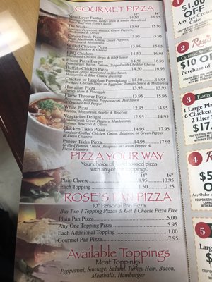 Menu photo 1 Rose's Pizza and Ice Cream Edison, NJ Menu photo 1 Rose's Pizza and Ice Cream Edison, NJ