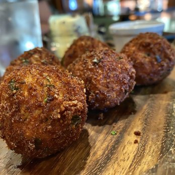 Bin 303 - Pork belly risotto fritters - New American Near Me - Rockwall, Texas