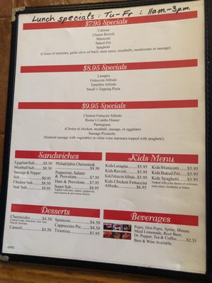 Menu photo 8 Roma's Italian Restaurant - The Colony The Colony, TX