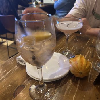 Prohibition - Try some aperol spritz with those ice cubes! - American Near Me - Westwood, New Jersey Prohibition - Try some aperol spritz with those ice cubes! - American Near Me - Westwood, New Jersey