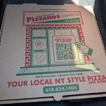 Pizzanos Express - Carry Out - Pizza Near Me - Columbus, Ohio