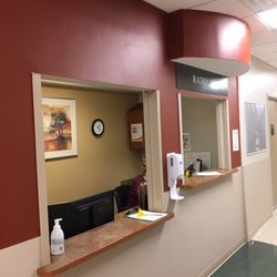 Check in desk