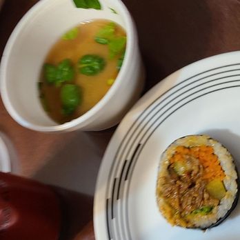 So Poong Kimbap - Spinach soup - Korean Near Me - Commerce Township, Michigan
