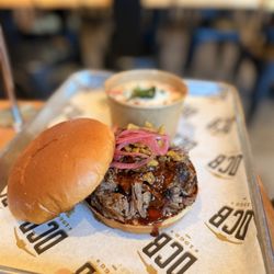Brisket Sandwich + Elote