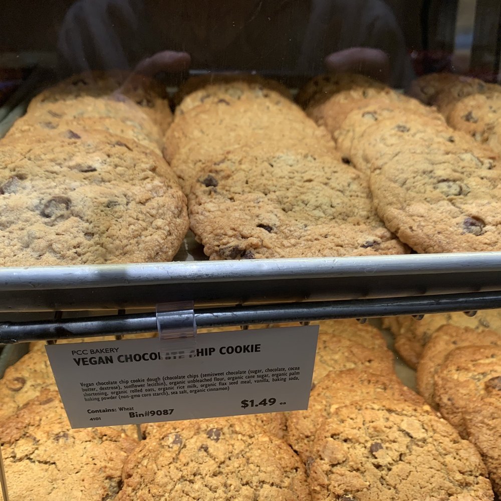 PCC Community Markets - Bothell - PCC bakery vegan chocolate chip cookies. - Delis Near Me - Bothell, Washington PCC Community Markets - Bothell - PCC bakery vegan chocolate chip cookies. - Delis Near Me - Bothell, Washington