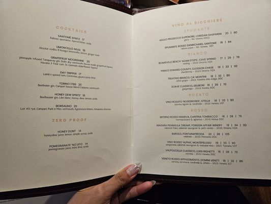 Menu photo 1 Amano Trattoria Toronto, ON Menu photo 1 Amano Trattoria Toronto, ON