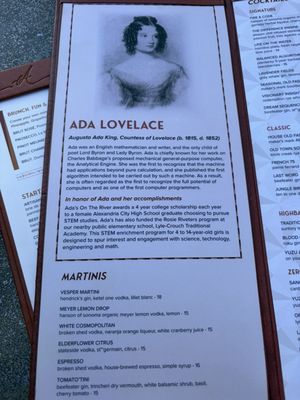 Menu photo 2 Ada's on the River Alexandria, VA Menu photo 2 Ada's on the River Alexandria, VA