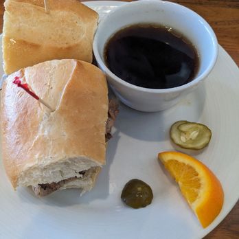 Odyssey World Cafe - Tri Tip Dip - Cafes Near Me - Paso Robles, California