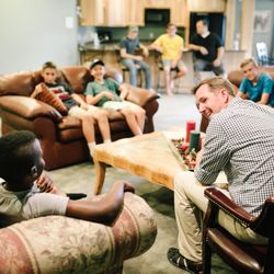 New Focus Academy - Group therapy builds social skills for our students.