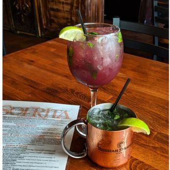 Sofrita - Blueberry mojito and Jerry & Ginger Mule - Mexican Near Me - Fountain Hills, Arizona Sofrita - Blueberry mojito and Jerry & Ginger Mule - Mexican Near Me - Fountain Hills, Arizona