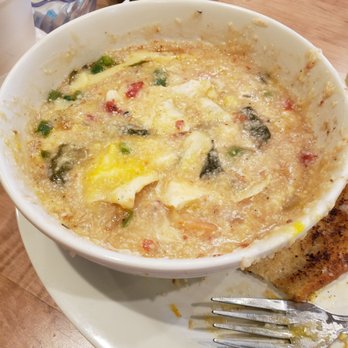 Eggs Up Grill - This was after picking out the 3 shrimp they put in the bowl. - Breakfast & Brunch Near Me - Camden, South Carolina