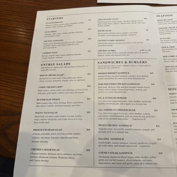 Coyne's Restaurant & Bar - Menu - Seafood Near Me - Eagle, Idaho