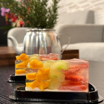 LACÀ ave - Fruit Jelly: made with real, fresh fruit, giving it a soft, bouncy texture and a refreshing taste that's light, gently sweet, and satisfying - Coffee & Tea Near Me - Anaheim, California LACÀ ave - Fruit Jelly: made with real, fresh fruit, giving it a soft, bouncy texture and a refreshing taste that's light, gently sweet, and satisfying - Coffee & Tea Near Me - Anaheim, California