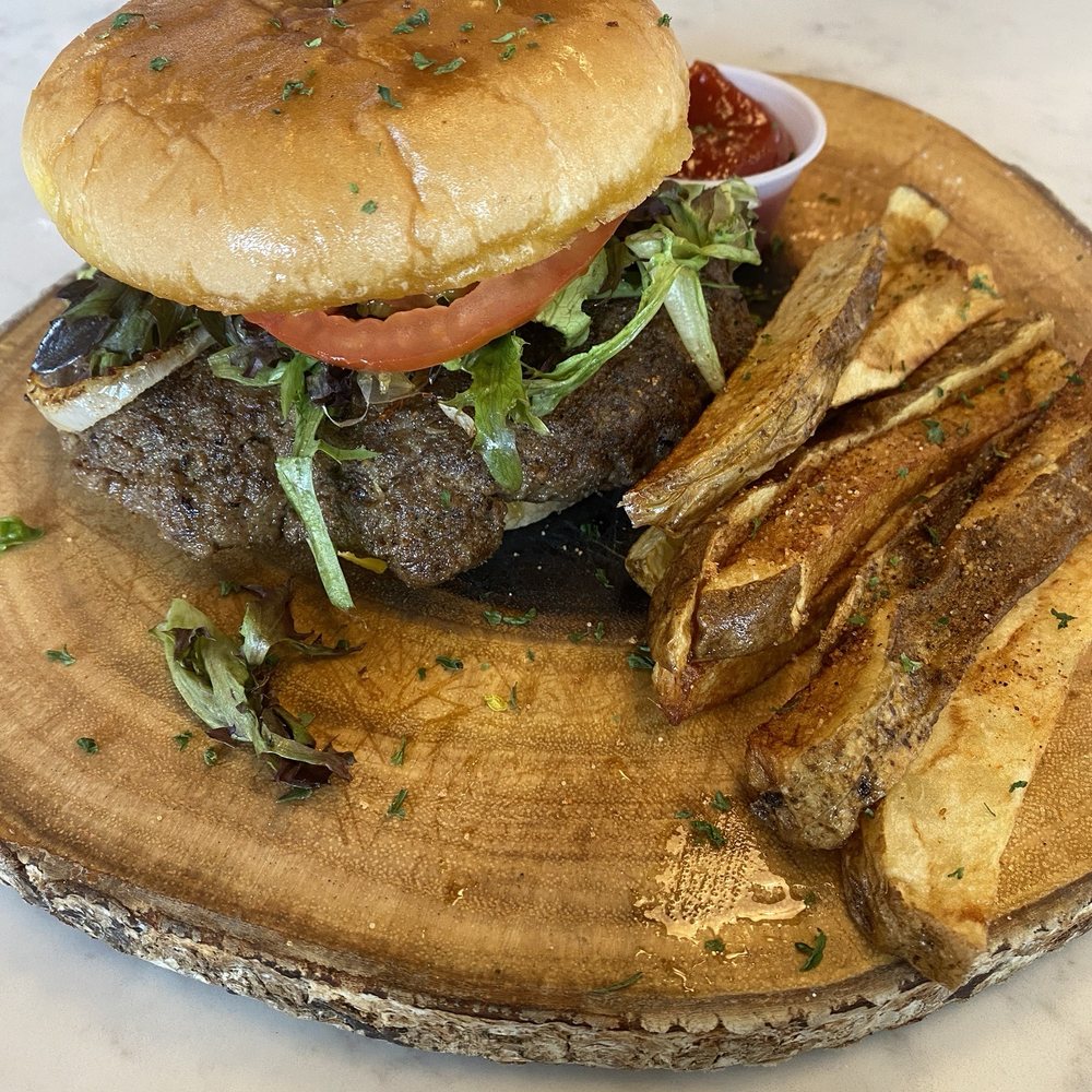 REDDS - Cheeseburger with fries - American Near Me - Houston, Texas