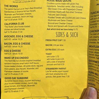 Sunny Side Kitchen - Menu and prices - Sandwiches Near Me - Escondido, California Sunny Side Kitchen - Menu and prices - Sandwiches Near Me - Escondido, California