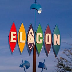 El Con Mall - Tonight is the relighting of the renovated historic el con sign