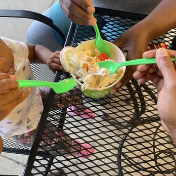 Yogli Mogli - a group of people eating ice cream - Ice Cream & Frozen Yogurt Near Me - Marietta, Georgia Yogli Mogli - a group of people eating ice cream - Ice Cream & Frozen Yogurt Near Me - Marietta, Georgia