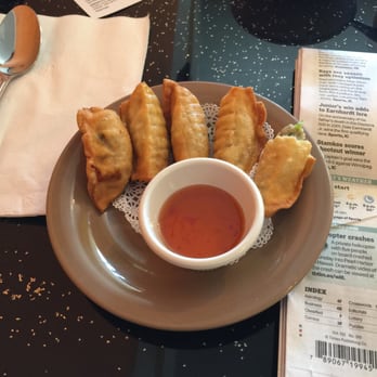 Arroy Thai - The gyoza is delicious and hot! Be careful - Thai Near Me - Wesley Chapel, Florida Arroy Thai - The gyoza is delicious and hot! Be careful - Thai Near Me - Wesley Chapel, Florida