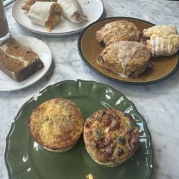 GF Bacon & Gruyere Frittata GF Broccoli Frittata Breakfast Burrito Bacon Empanada - Beef