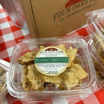 Four Oaks Farm - a box of peanut brittles - Meat Shops Near Me - Lexington, South Carolina Four Oaks Farm - a box of peanut brittles - Meat Shops Near Me - Lexington, South Carolina