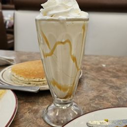 Caramel milkshake Caramel milkshake