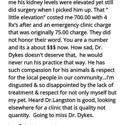 Read my review..the response from the office manager speaks VOLUMES. "PARAPHRASING WE REGRET OUR SERVICES WEREN'T WHAT YOU EXPECTED ?" Read my review..the response from the office manager speaks VOLUMES. "PARAPHRASING WE REGRET OUR SERVICES WEREN'T WHAT YOU EXPECTED ?"