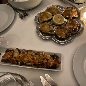 Ocean 44 - Maine Lobster Cocktail Rockefeller Style Oysters - Seafood Near Me - Scottsdale, Arizona Ocean 44 - Maine Lobster Cocktail Rockefeller Style Oysters - Seafood Near Me - Scottsdale, Arizona