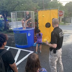 Smiley Jump - National Night Out MDPD