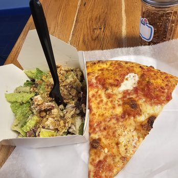 Alvo - Slice and salad combo for $13. Pretty good pizza. Excellent Tahini Caesar - Pizza Near Me - Brooklyn, New York Alvo - Slice and salad combo for $13. Pretty good pizza. Excellent Tahini Caesar - Pizza Near Me - Brooklyn, New York