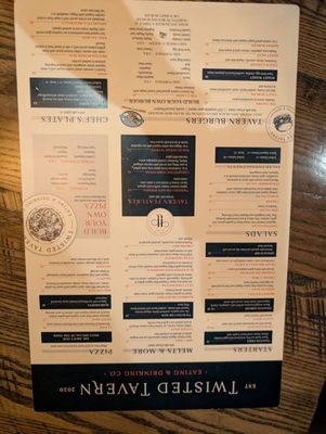 Menu photo 6 Twisted Tavern St Peters, MO