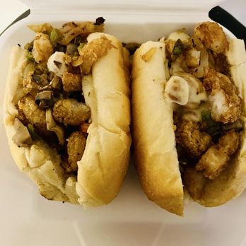 Nick's Gyros & Seafood - 11" Shrimp Po'Boy - Fast Food Near Me - Columbia, South Carolina Nick's Gyros & Seafood - 11" Shrimp Po'Boy - Fast Food Near Me - Columbia, South Carolina