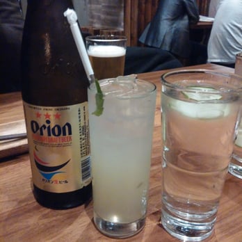 Shizen - Orion beer & basil mojito - Sushi Bars Near Me - San Francisco, California Shizen - Orion beer & basil mojito - Sushi Bars Near Me - San Francisco, California