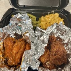 New Eastern Market - Bbq and fried wing lunch