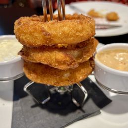 Crunchy onion rings Crunchy onion rings