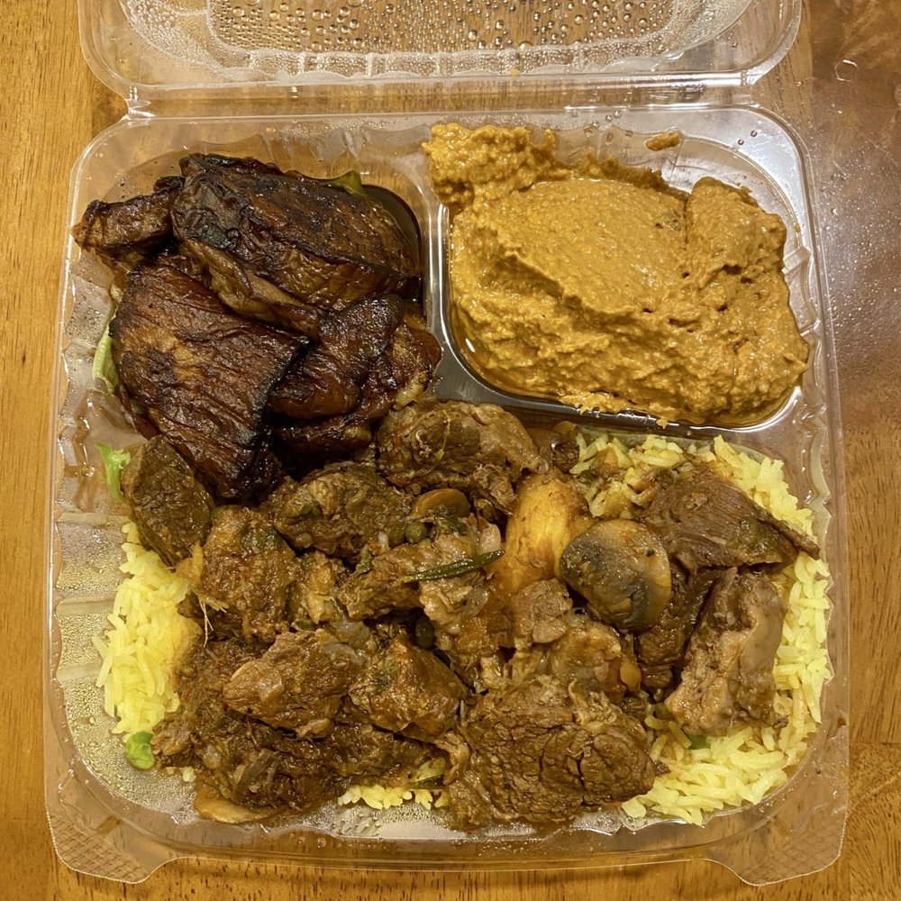 Mediterranean Deli - Moroccan Beef Tagine, Grilled Eggplant, Pomegranate Muhammara - Mediterranean Near Me - Chapel Hill, North Carolina Mediterranean Deli - Moroccan Beef Tagine, Grilled Eggplant, Pomegranate Muhammara - Mediterranean Near Me - Chapel Hill, North Carolina