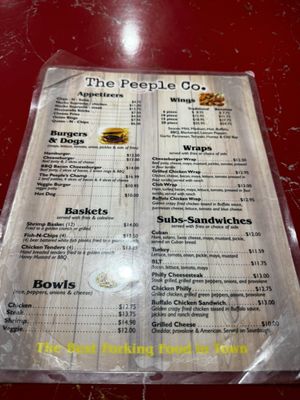 Menu photo 2 The Peeple Company Spring Hill, FL Menu photo 2 The Peeple Company Spring Hill, FL